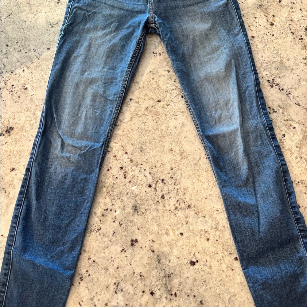Hollister Skinny Jeans in Medium Blue Wash